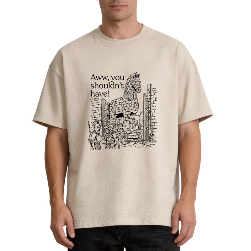 Tokyocanvas Aww, You Shouldn't Have! Washed T-Shirt
