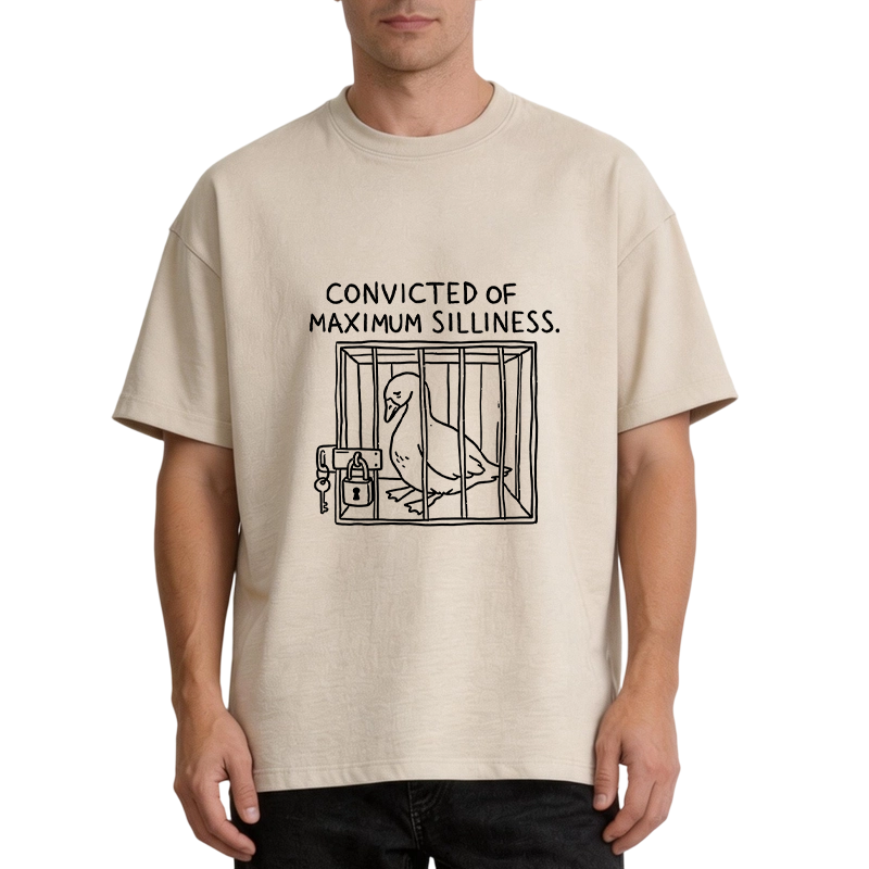Tokyocanvas Convicted of Maximum Silliness Washed T-Shirt