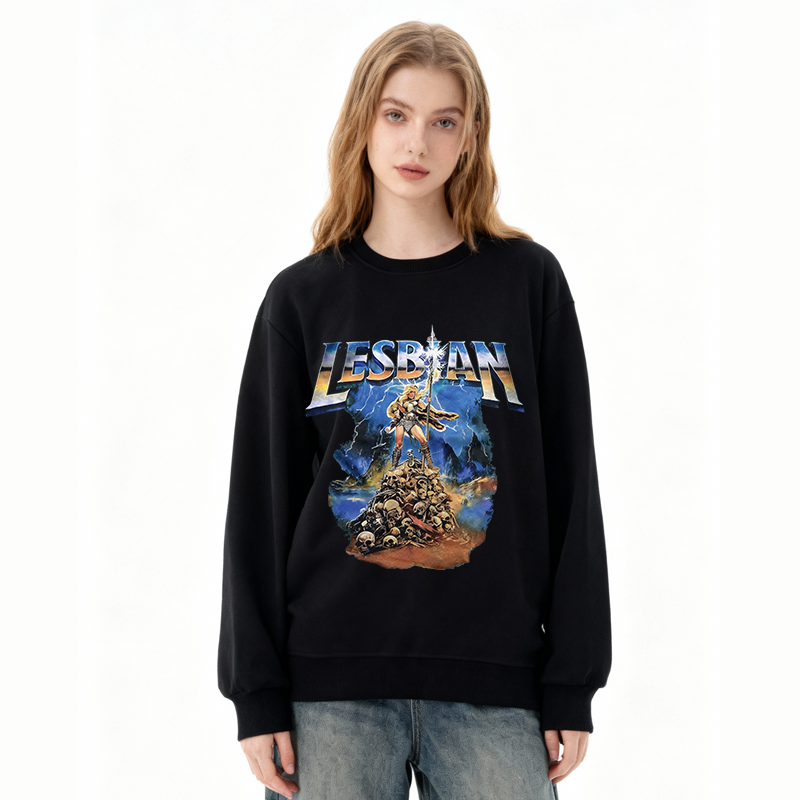 Tokyocanvas Lesbian Warrior Classic Sweatshirt