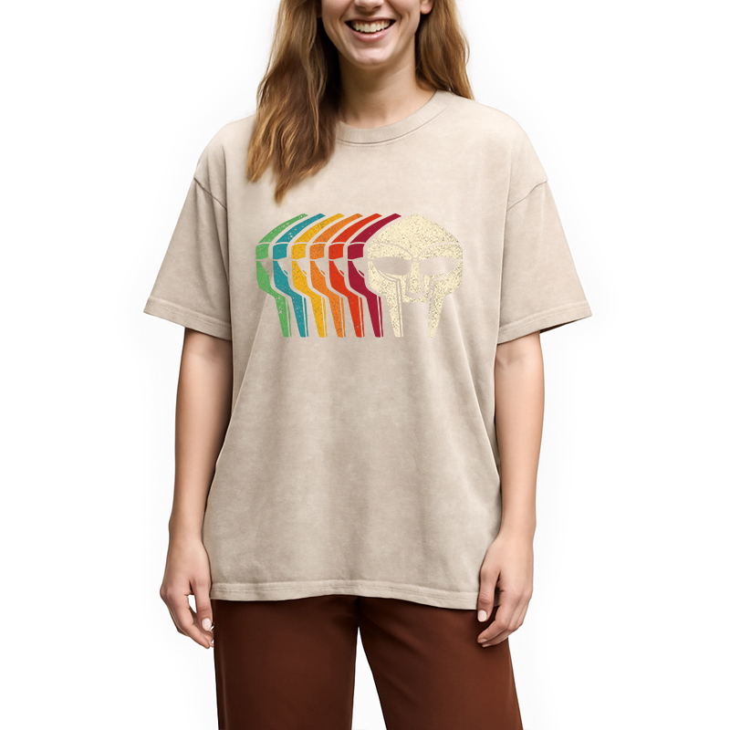 Tokyocanvas Retro Doom Washed T-Shirt