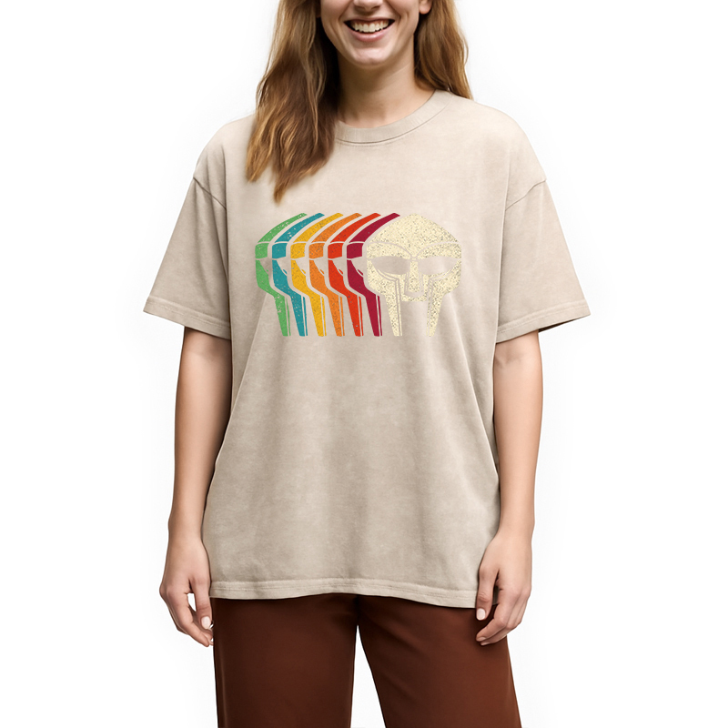 Tokyocanvas Retro Doom Washed T-Shirt