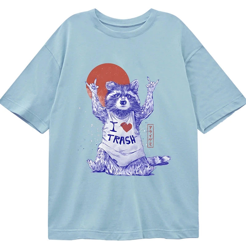 Tokyocanvas I love Trash Classic T-Shirt