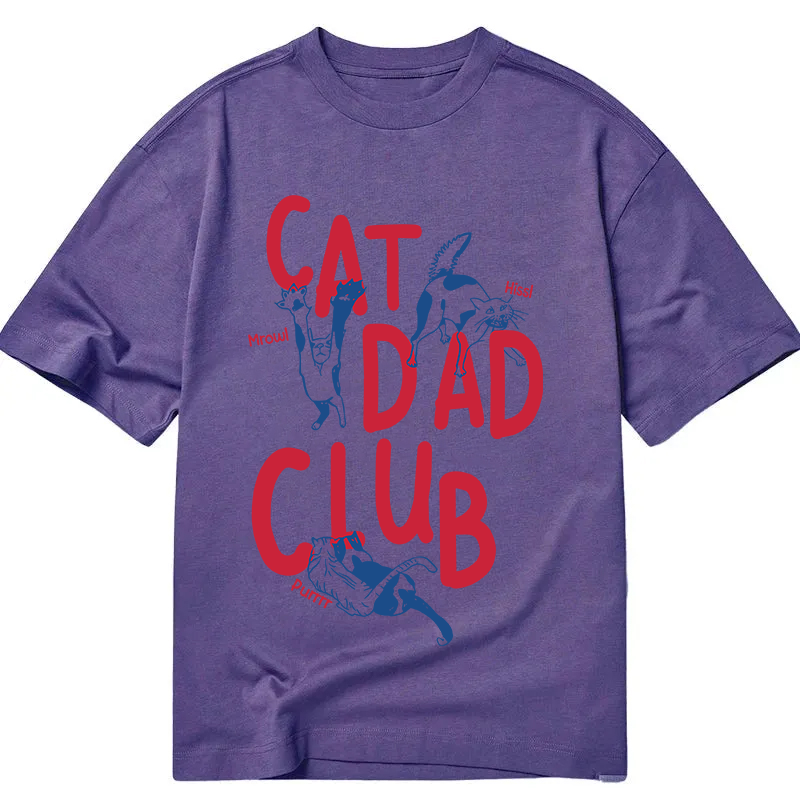 Tokyocanvas Cat Dad Club Classic T-Shirt
