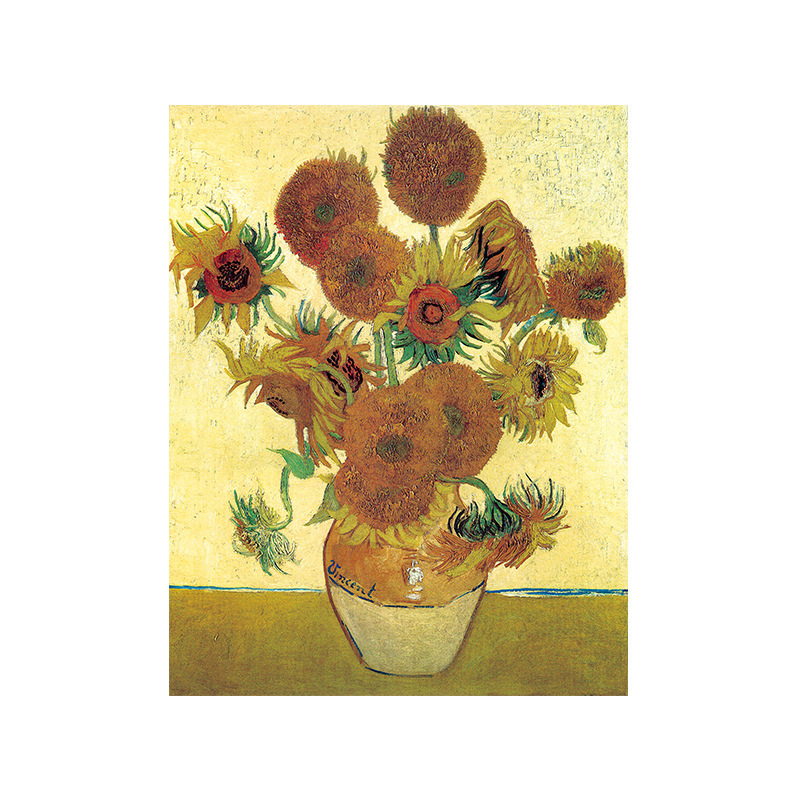 Tokyocanvas Sunflowers in a Vase Print