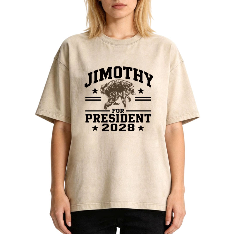 Tokyocanvas Jimothy for President Washed T-Shirt