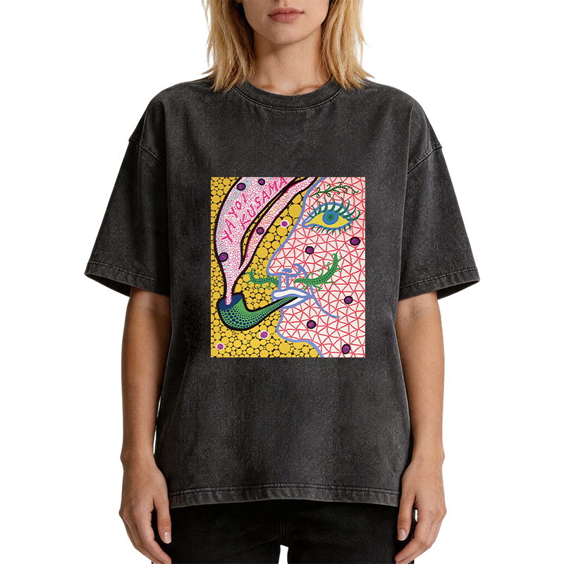Tokyocanvas Fantasizing In The Smoke Washed T-Shirt