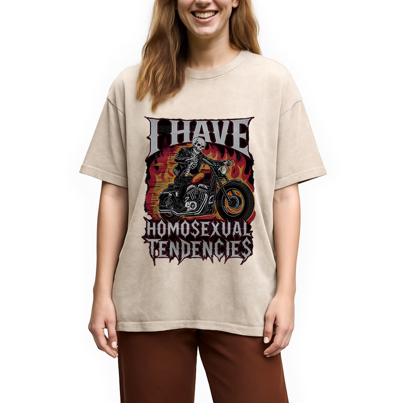 Tokyocanvas I Have Homosexual Tendencies Washed T-Shirt