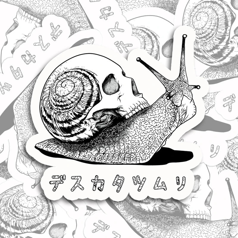 Tokyocanvas Death Snail Manga Sticker