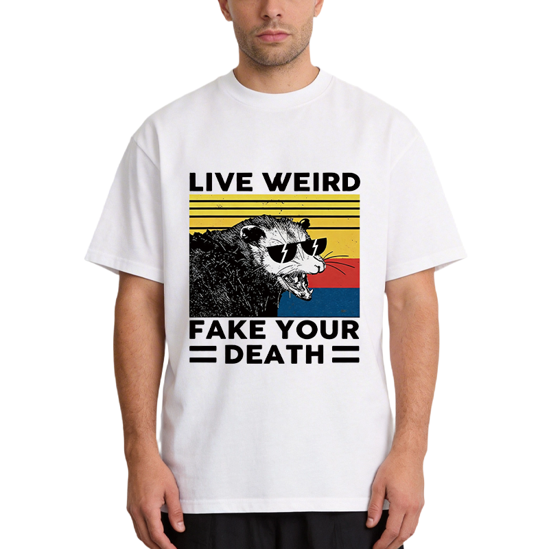 Tokyocanvas Live Weird Fake Your Death Possum Classic T-Shirt