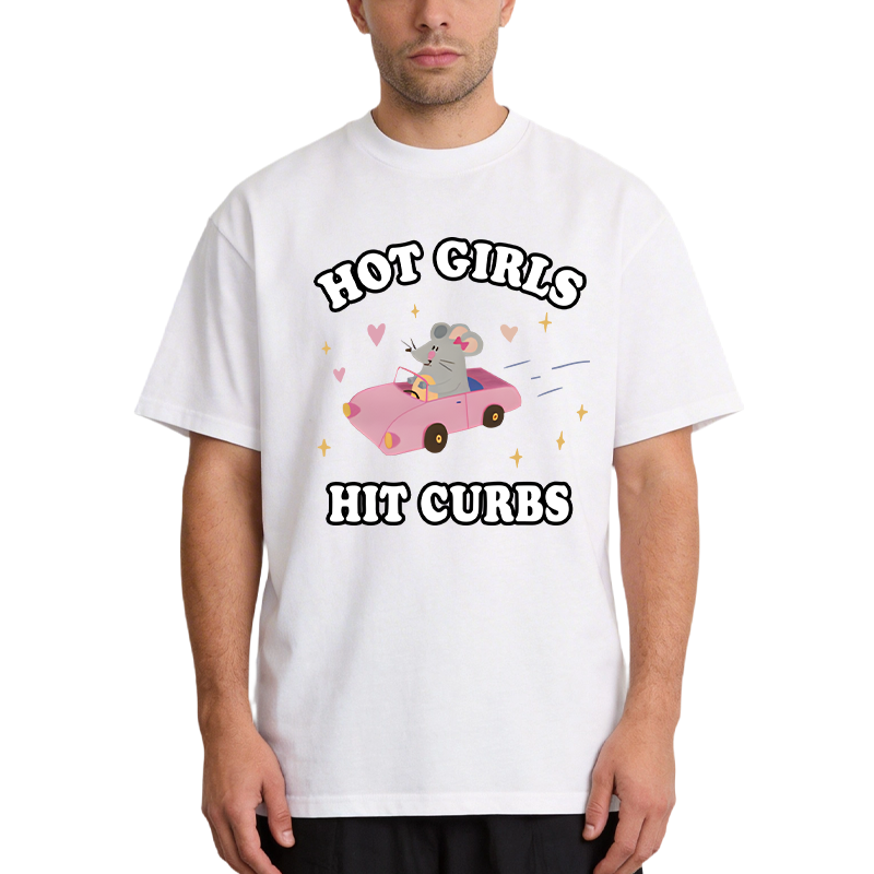 Tokyocanvas Hot Girls Hit Curbs Classic T-Shirt