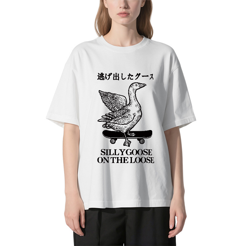 Tokyocanvas Skateboard Goose Classic T-Shirt