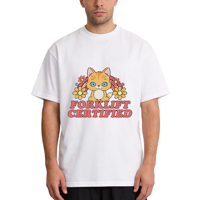 Tokyocanvas Forklift Certified Cat Meme Classic T-Shirt