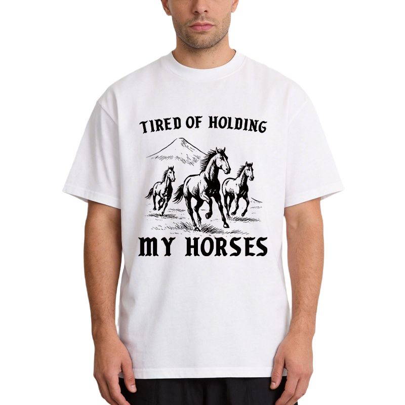 Tokyocanvas Tired Of Holding My Horses Classic T-Shirt