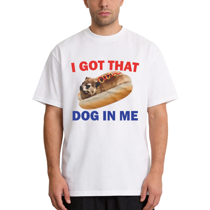 Tokyocanvas I Got That Dog In Me Funny Hyrax Dank Meme Classic T-Shirt