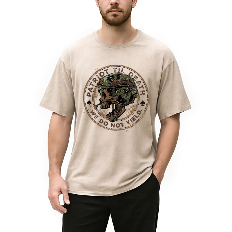 Tokyocanvas Patriot Seal Washed T-Shirt