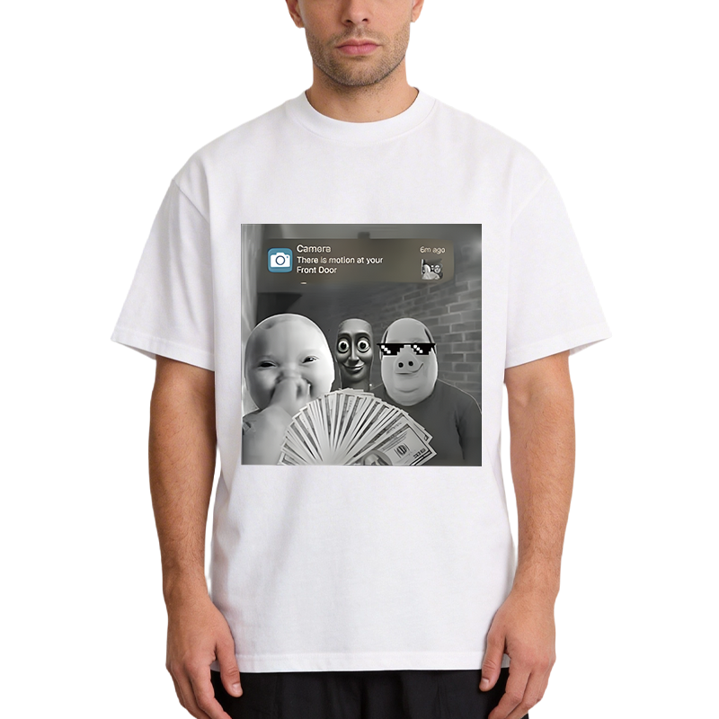 Tokyocanvas Tung Tung Tung Sahur&John Pork&AI Baby Funny Meme Classic T-Shirt