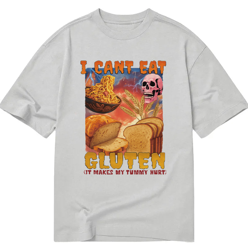 Tokyocanvas I Can't Eat Gluten Funny Meme Classic T-Shirt