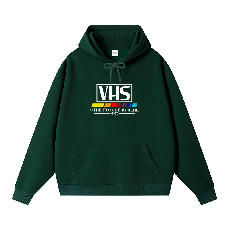 Tokyocanvas VHS 1976 Vintage Fleece Lined Hoodie