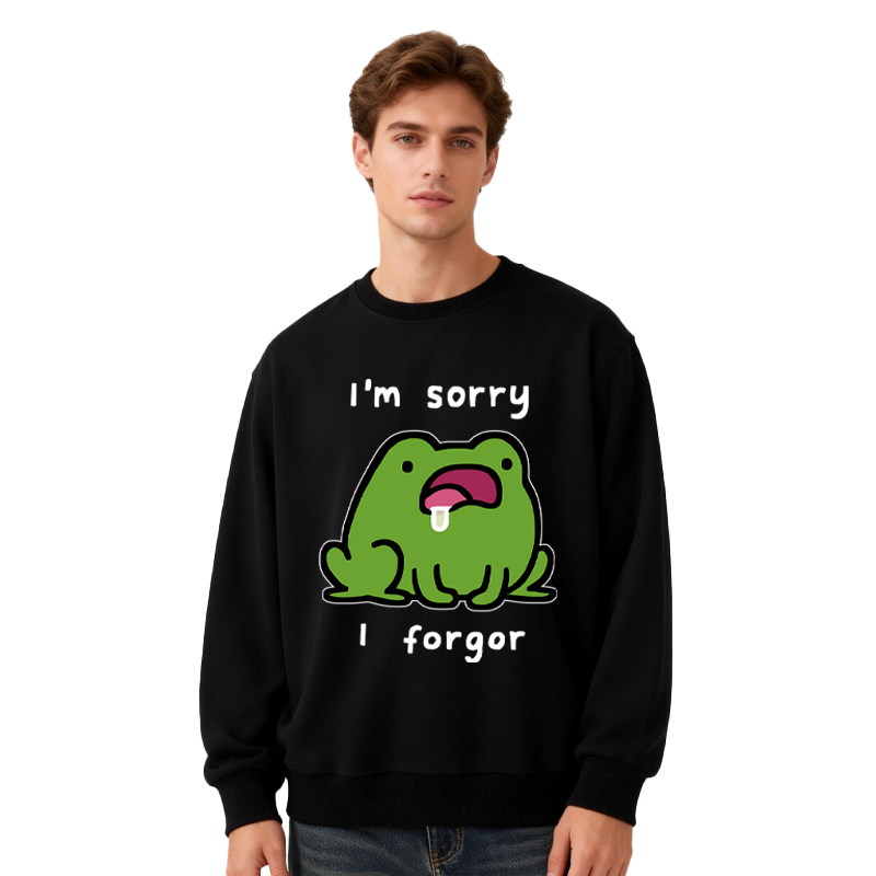 Tokyocanvas Dementia Frog Classic Sweatshirt
