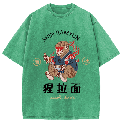 Tokyocanvas Shin Ramyun Washed T-Shirt