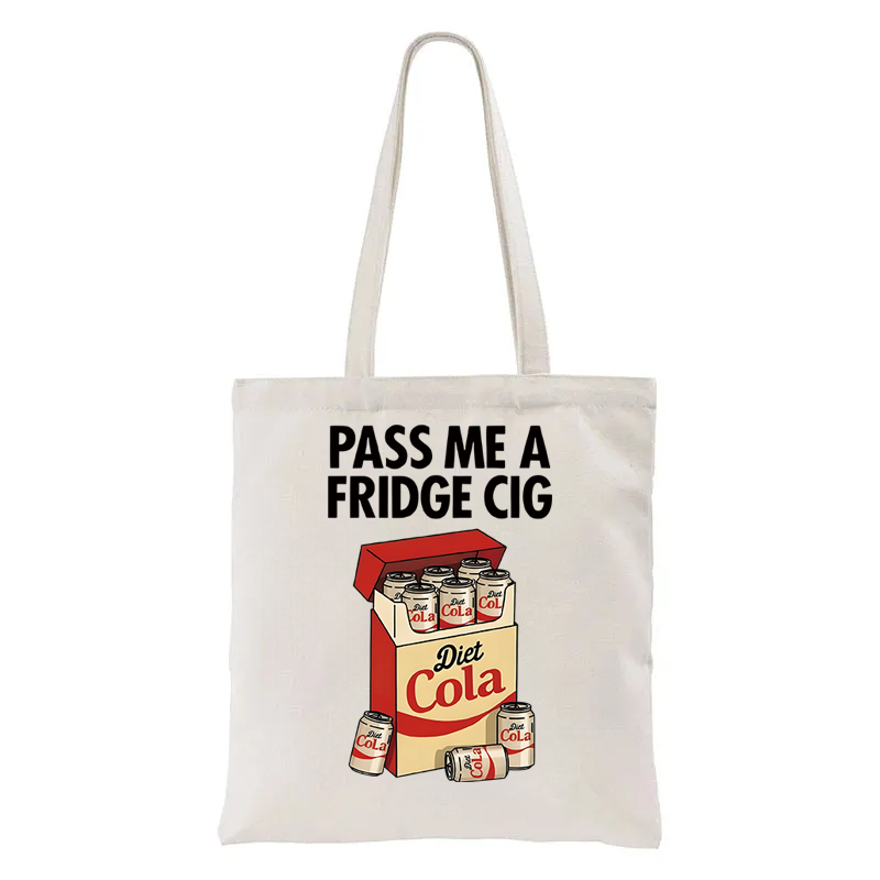 Tokyocanvas Diet Cola Cigarette Pack Tote Bag