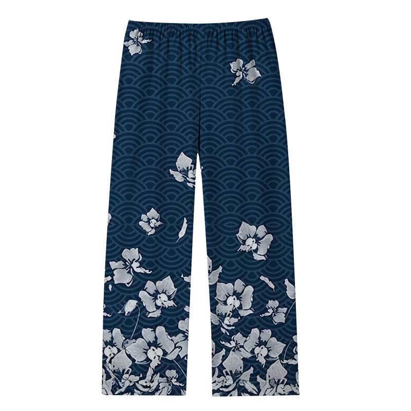 Tokyocanvas Falling Petals Aloha Pajama Set
