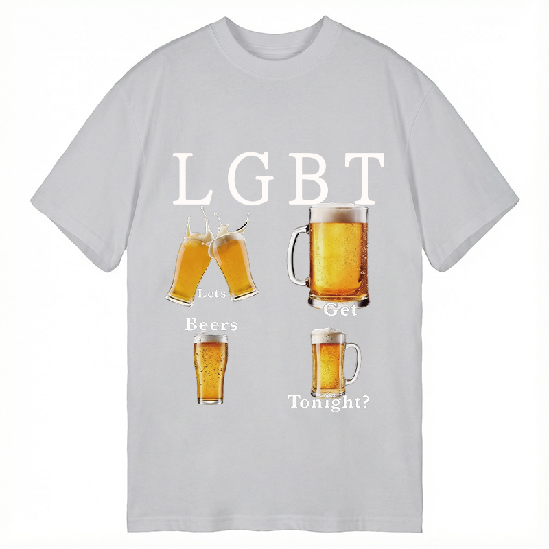 Tokyocanvas Lets Get Beers Classic T-Shirt