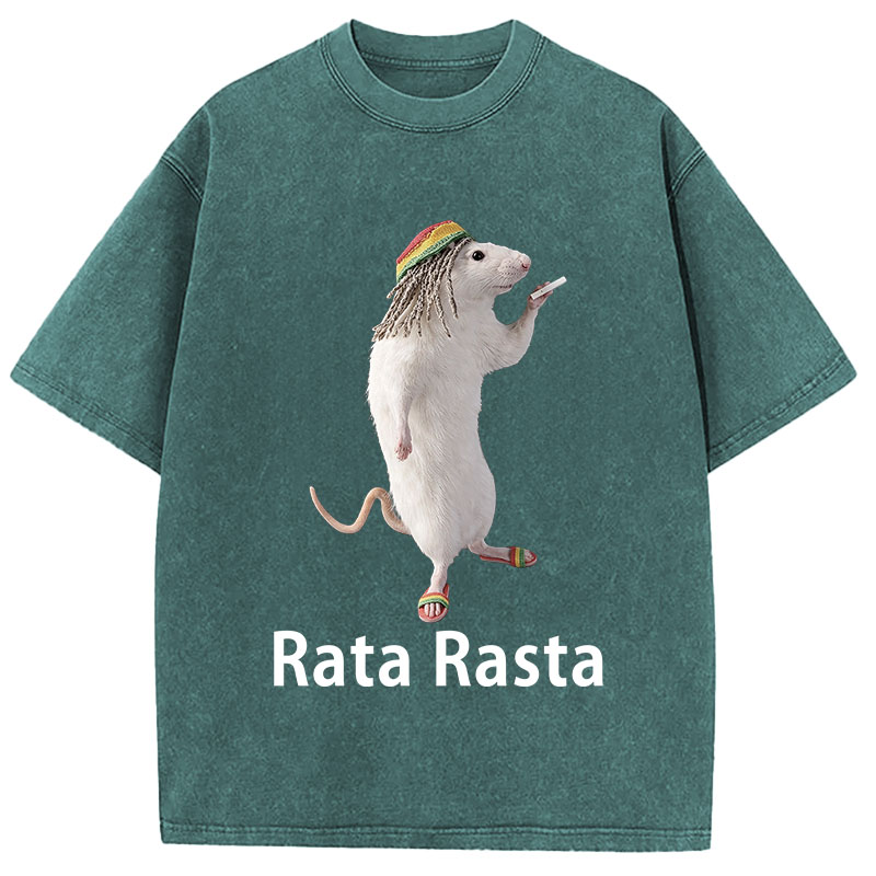 Tokyocanvas Rata Rasta Washed T-Shirt