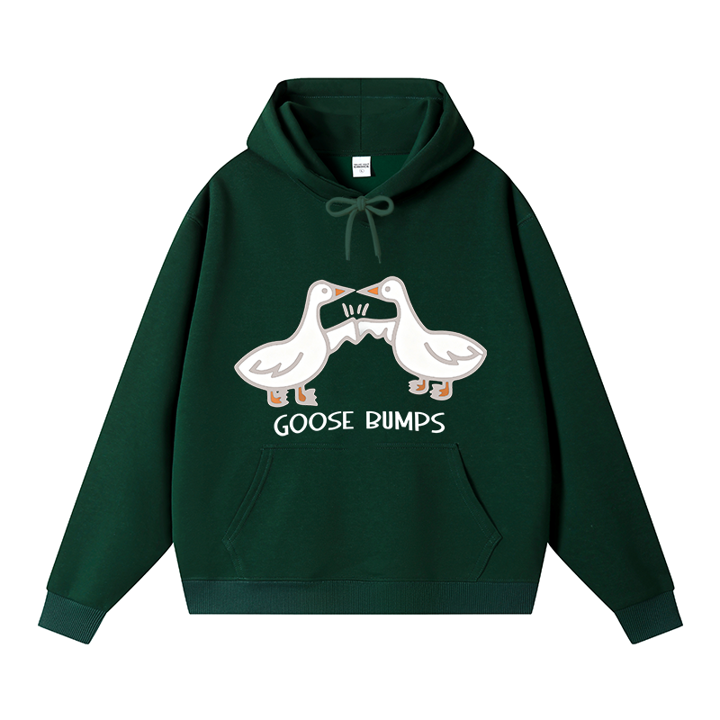 Tokyocanvas Goose Bumps Fleece Lined Hoodie