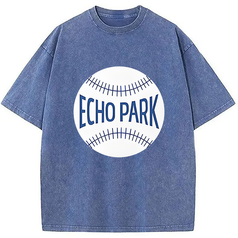 Tokyocanvas Echo Park Washed T-Shirt