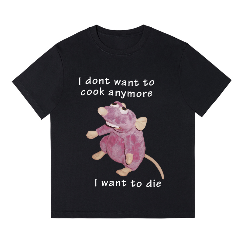 Tokyocanvas I Don't Want To Cook Anymore Boxy T-shirt
