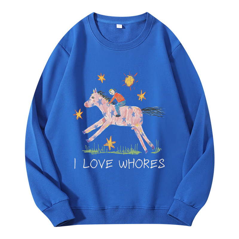 Tokyocanvas I Love Whores Classic Sweatshirt