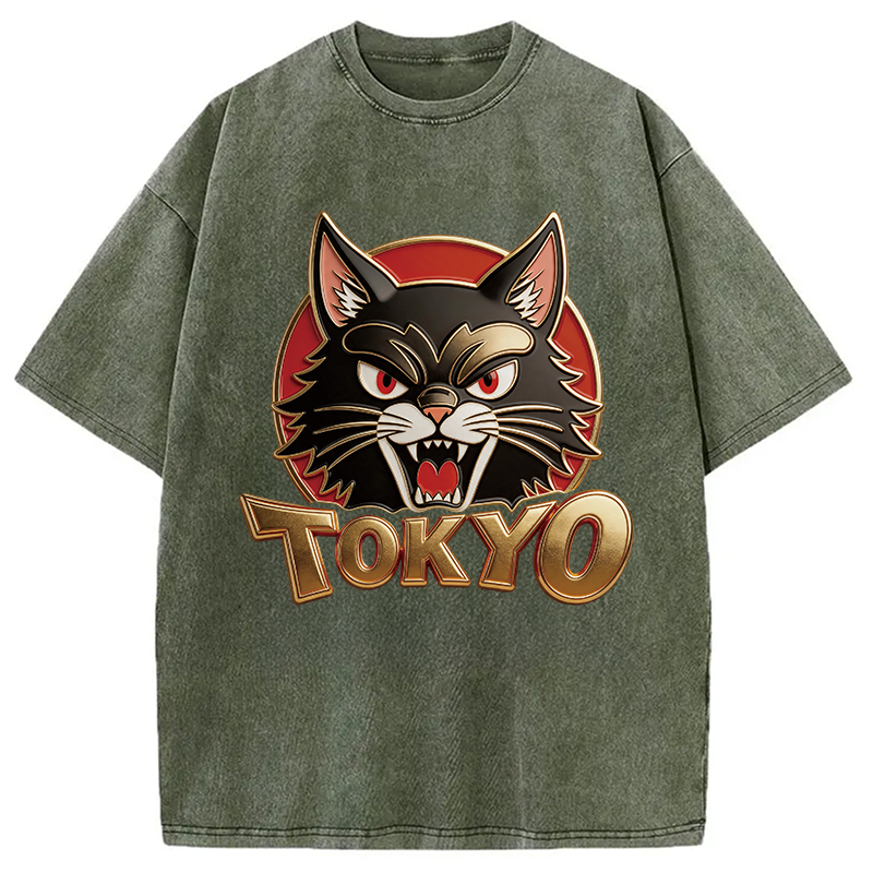 Tokyocanvas Happy 2nd Anniversary! Washed T-Shirt