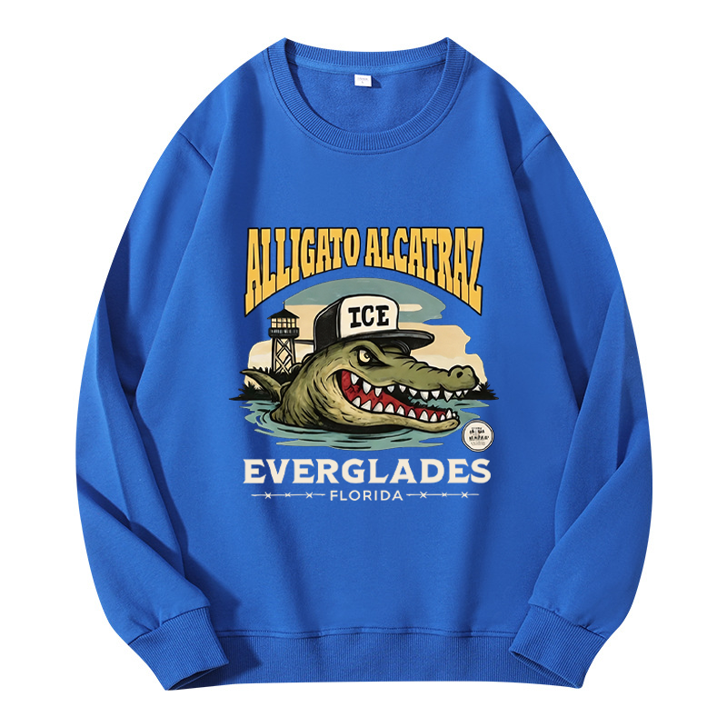 Tokyocanvas Vintage Alcatraz Alligator Classic Sweatshirt