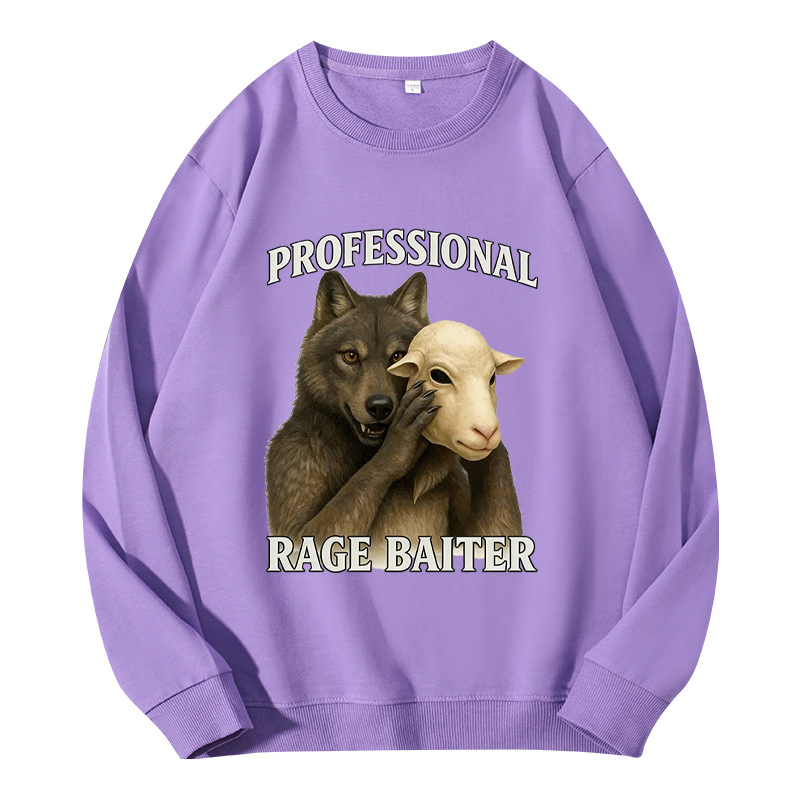 Tokyocanvas Professional Rage Baiter Funny Classic Sweatshirt