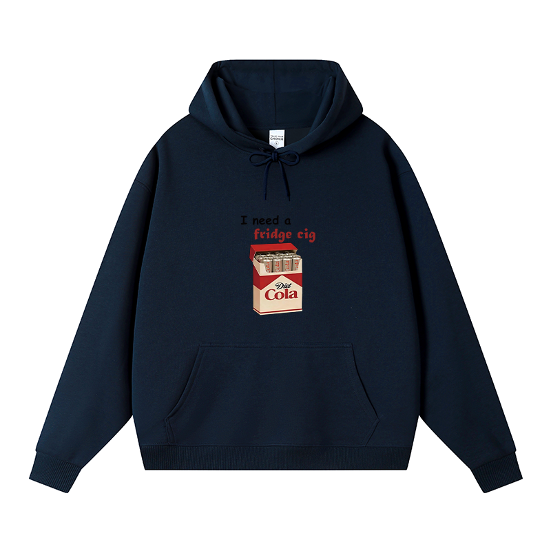 Tokyocanvas I Need A Fridge Cig Fleece Lined Hoodie