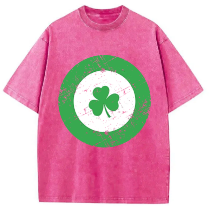 Tokyocanvas Awesome St Patricks Day Washed T-Shirt