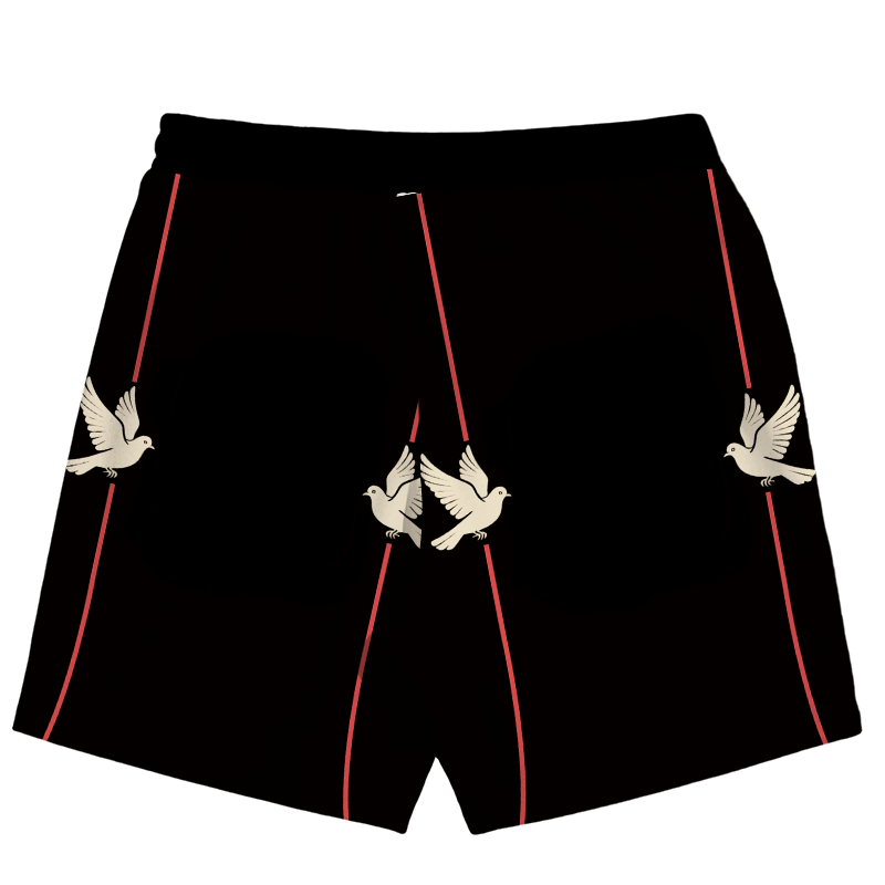 Tokyocanvas The Weight of Urban Anguish Jersey Short