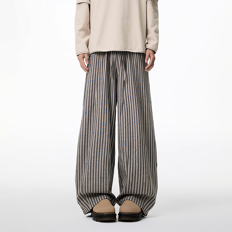 Tokyocanvas Vertical Striped Sweatpants