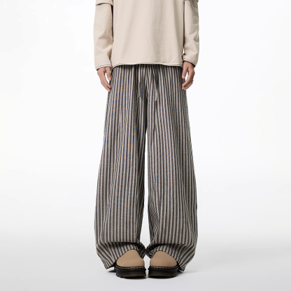 Tokyocanvas Vertical Striped Sweatpants