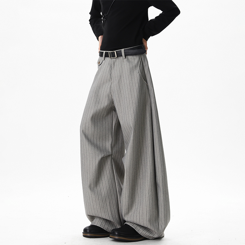 Tokyocanvas Striped Drape Sweatpants