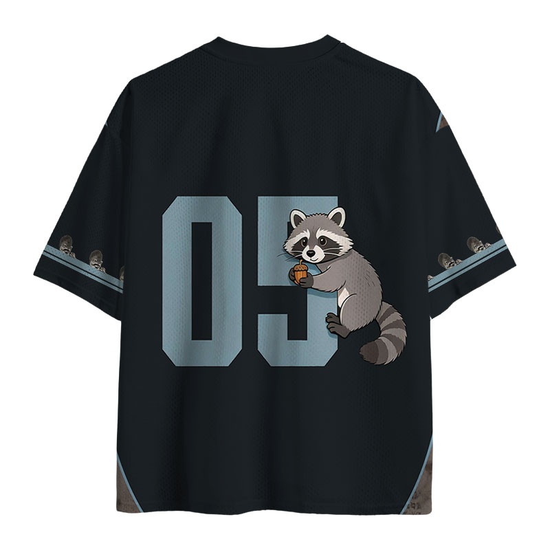 Tokyocanvas Hot Jimothy Summer Raccoon Mesh Jersey
