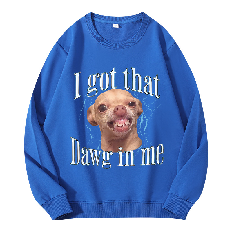 Tokyocanvas Chihuahua Funny Meme Classic Sweatshirt