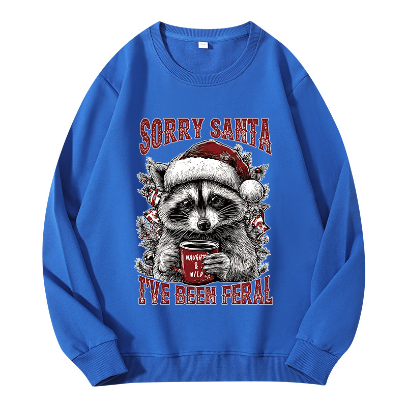 Tokyocanvas Sorry Santa I've Been Feral Classic Sweatshirt