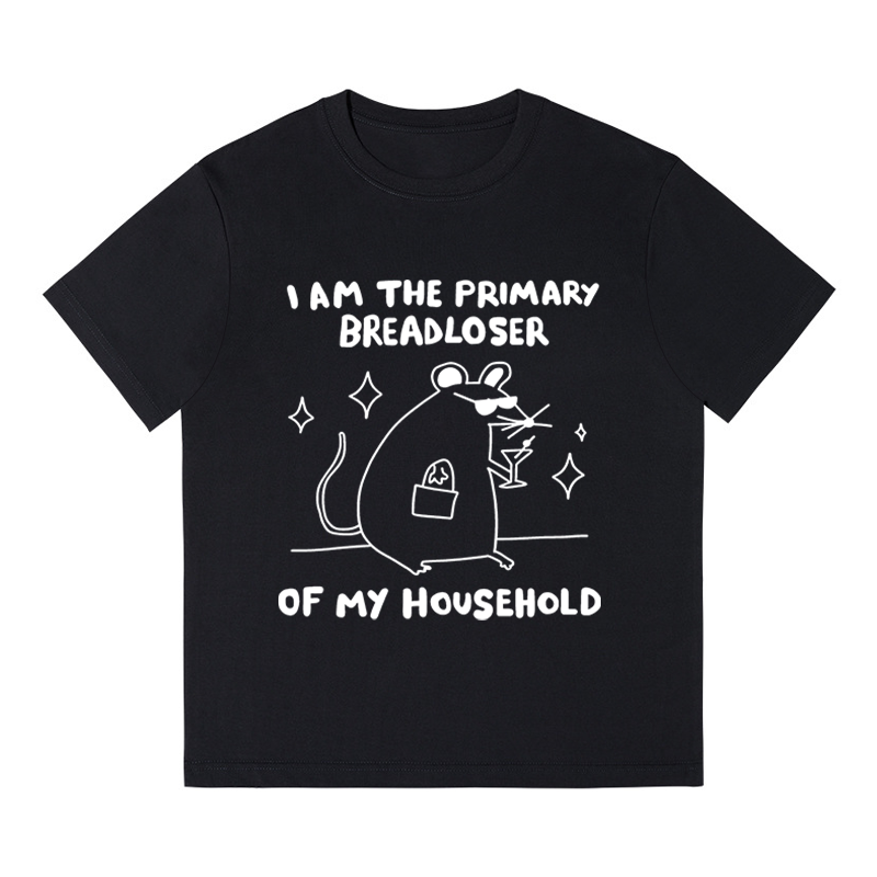 Tokyocanvas I Am the Primary Breadloser of My Household Boxy T-shirt