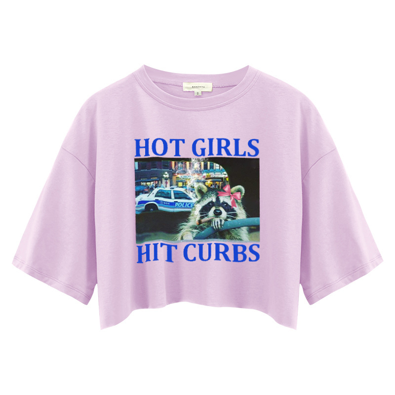 Tokyocanvas Hot Girls Hit Curbs Crop Top