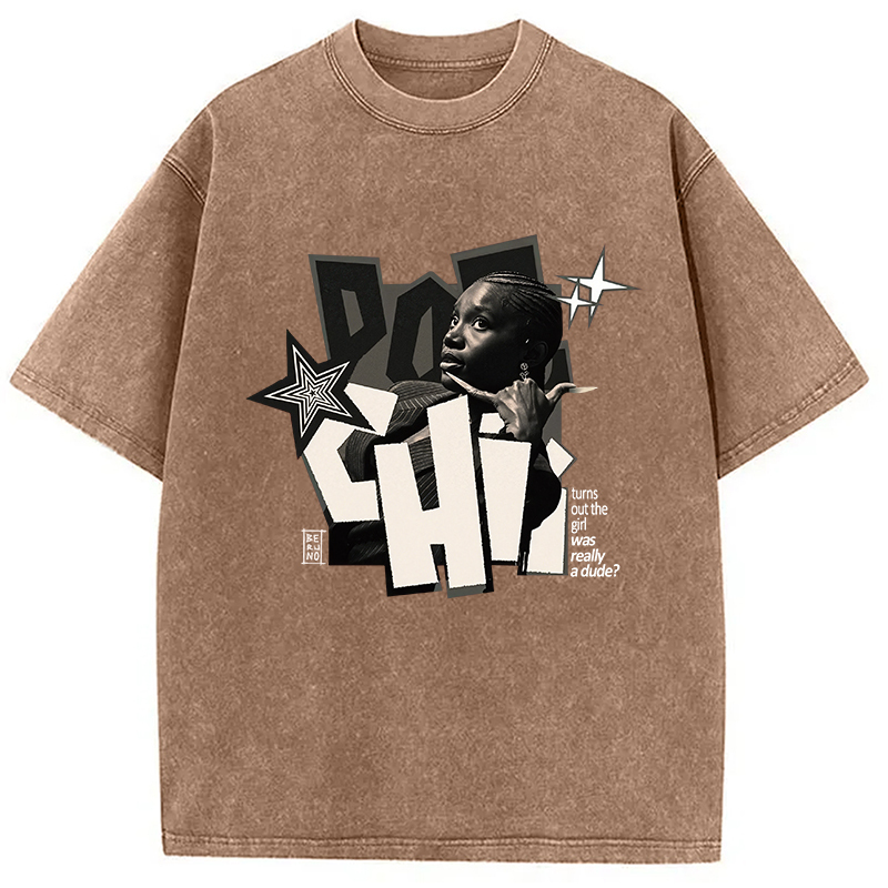 Tokyocanvas Tums out the Girl Washed T-Shirt