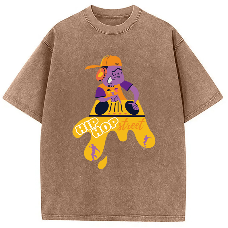 Tokyocanvas Hiphop Lover Street Washed T-Shirt