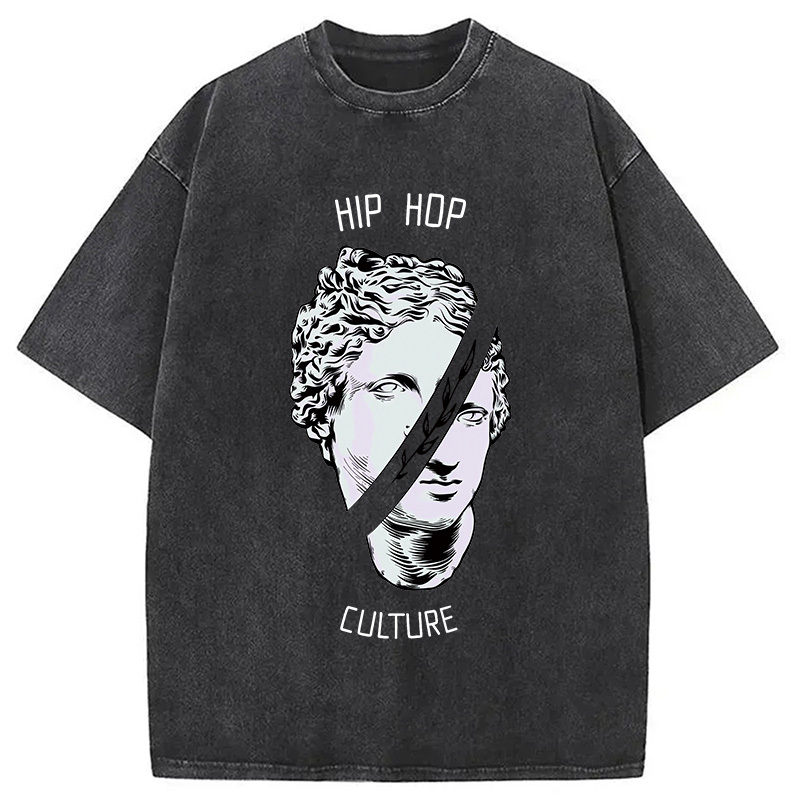 Tokyocanvas Hip Hop Culture Washed T-Shirt