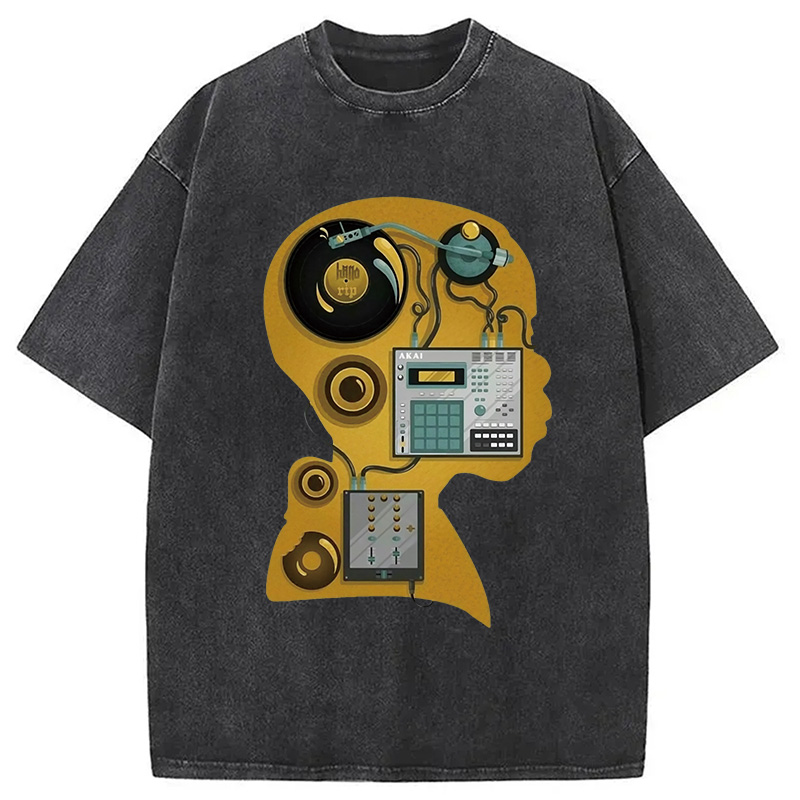 Tokyocanvas J Dilla DJ Washed T-Shirt